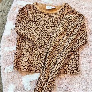 Zara Leopard Waffle Set